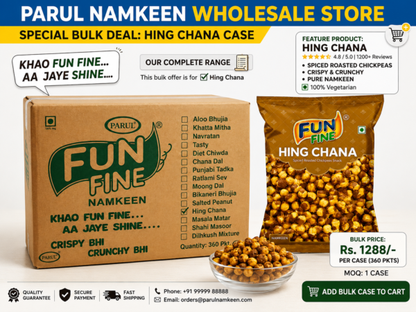 FUN FINE HING CHANA NAMKEEN (360 PCS)