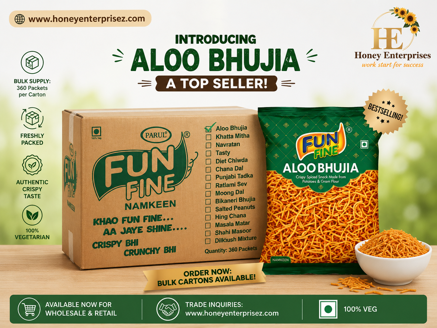 Fun Fine Aloo Bhujia Mrp 5