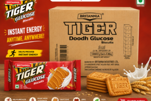 Britannia Tiger Doodh Glucose Biscuits (Bulk Pack - 144 x 41g)