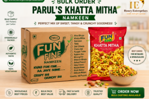 Fun Fine Khatta Mitha Namkeen (Bulk Order - 360 Packets Carton) Mrp 5Rs